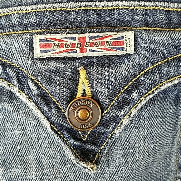 Hudson women's 28 signature bootcut elm blue denim - Picture 7 of 7